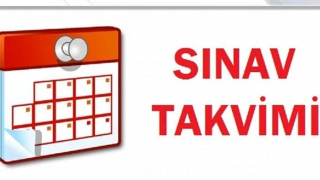 2024-2025 2. Dönem Ortak Sınav Takvimi ve Konu Soru Dağılım Tabloları